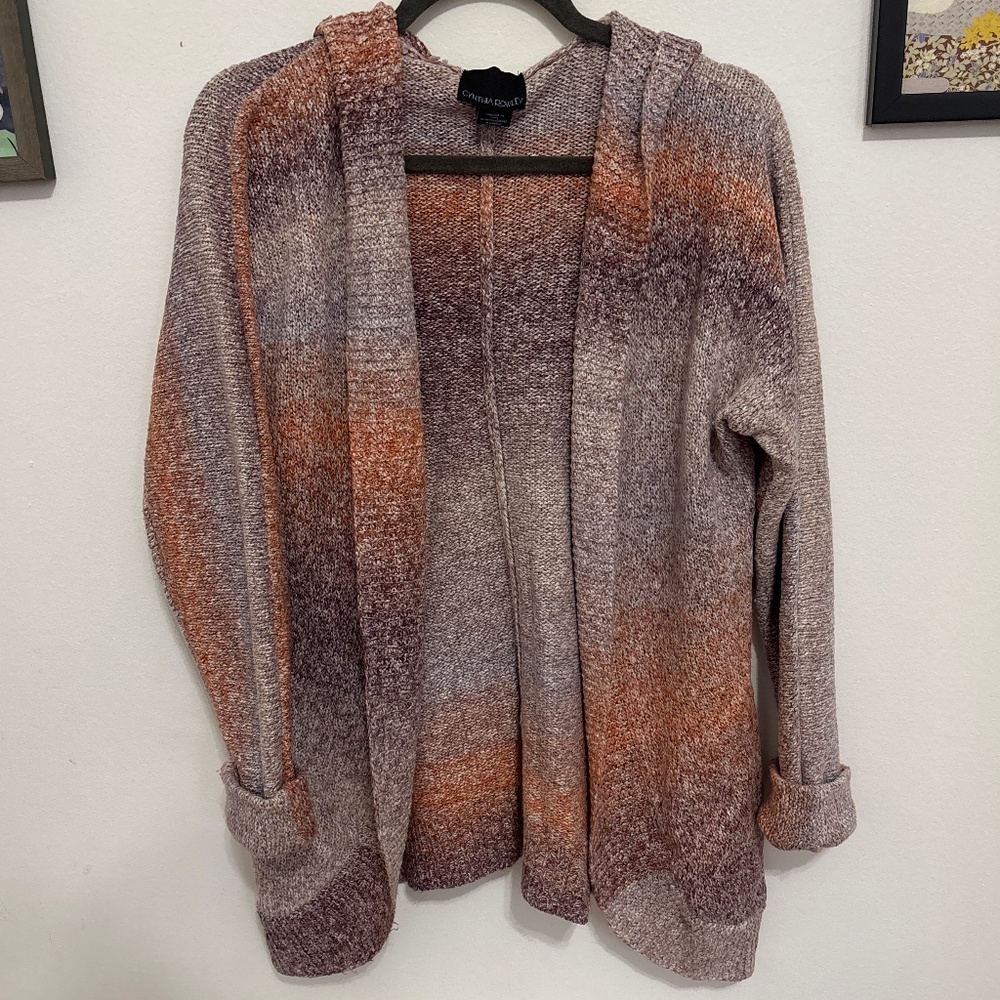 Cynthia Rowley hooded cardigan